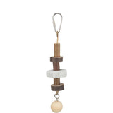 Knabberspielzeug, Rindenholz/Lavastein