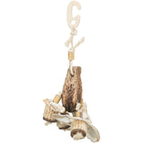 Naturspielzeug, Mahagoniholz/Muschel