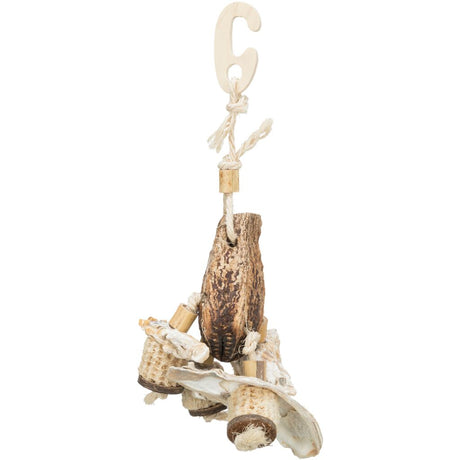 Naturspielzeug, Mahagoniholz/Muschel