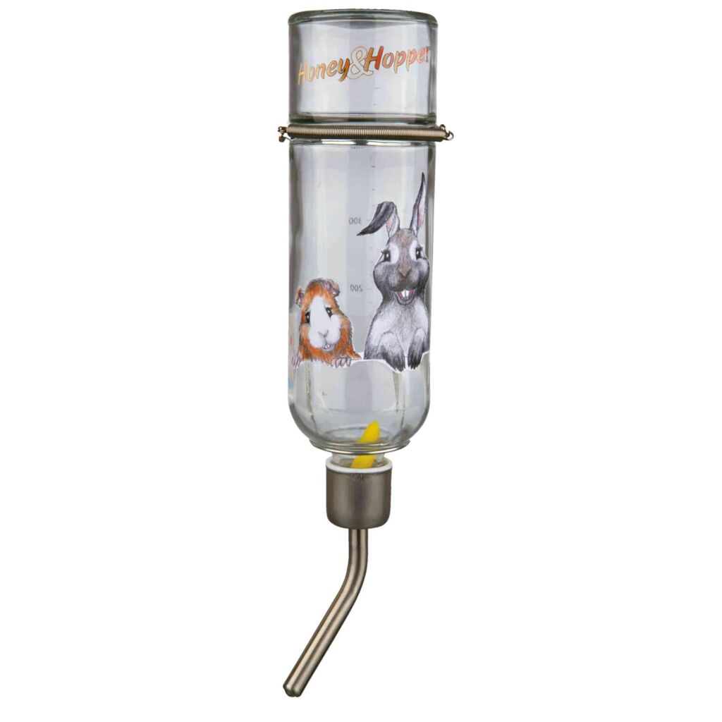 Tränke Honey&Hopper, Spannfeder/Drahthalter, Glas