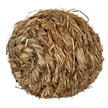 Ball mit Schelle, Gras