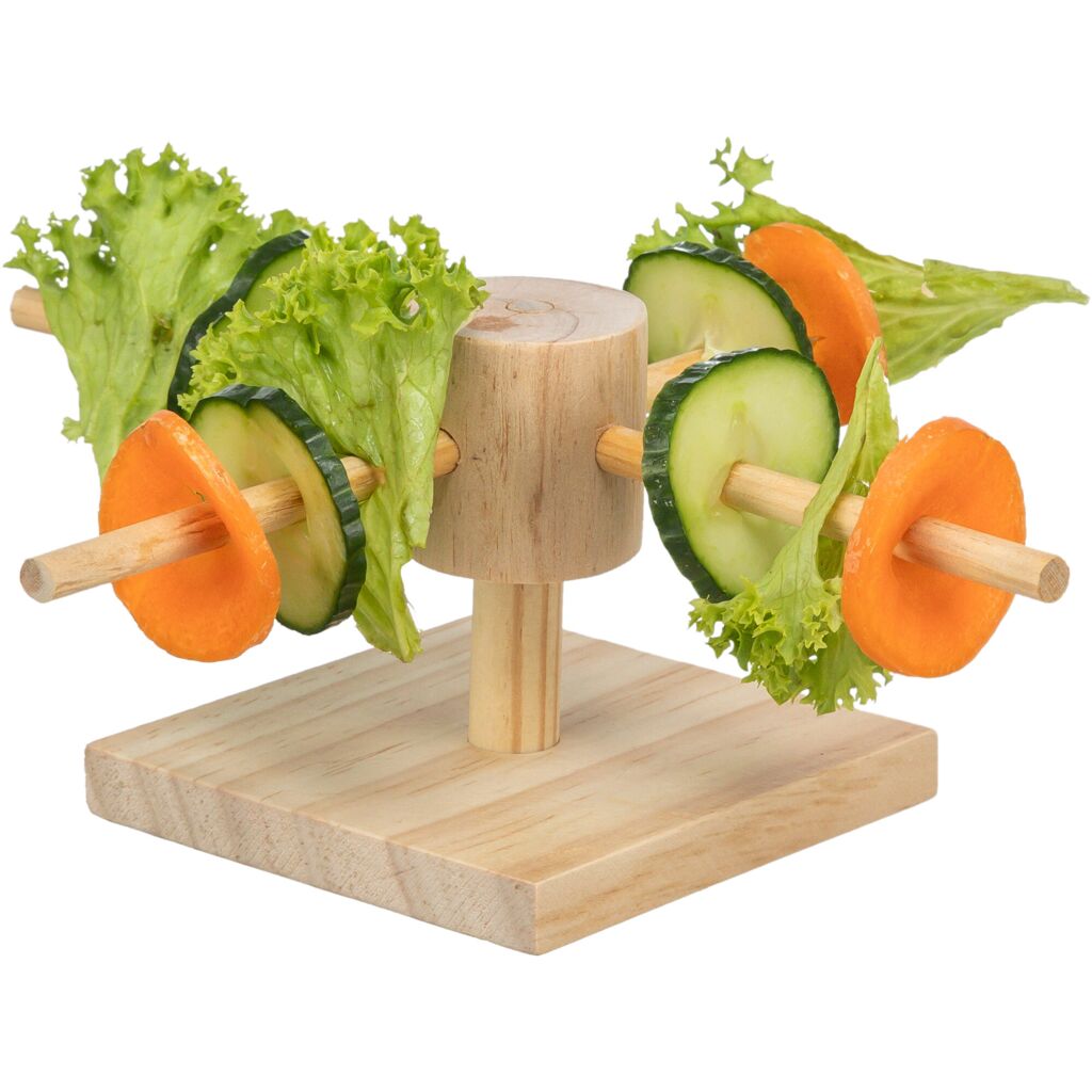 Futter-Karussell, Holz