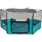 Freilauf m. Netz/Boden, Zwergkaninchen, Polyester