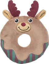 Xmas Elch Donut, Plüsch, 14 cm, grau