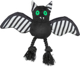 Trixie Fledermaus mit Seil, Halloween, 27 cm, schwarz/weiß