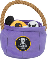 Trixie Halloween Korb mit Seil, 25 cm, lila