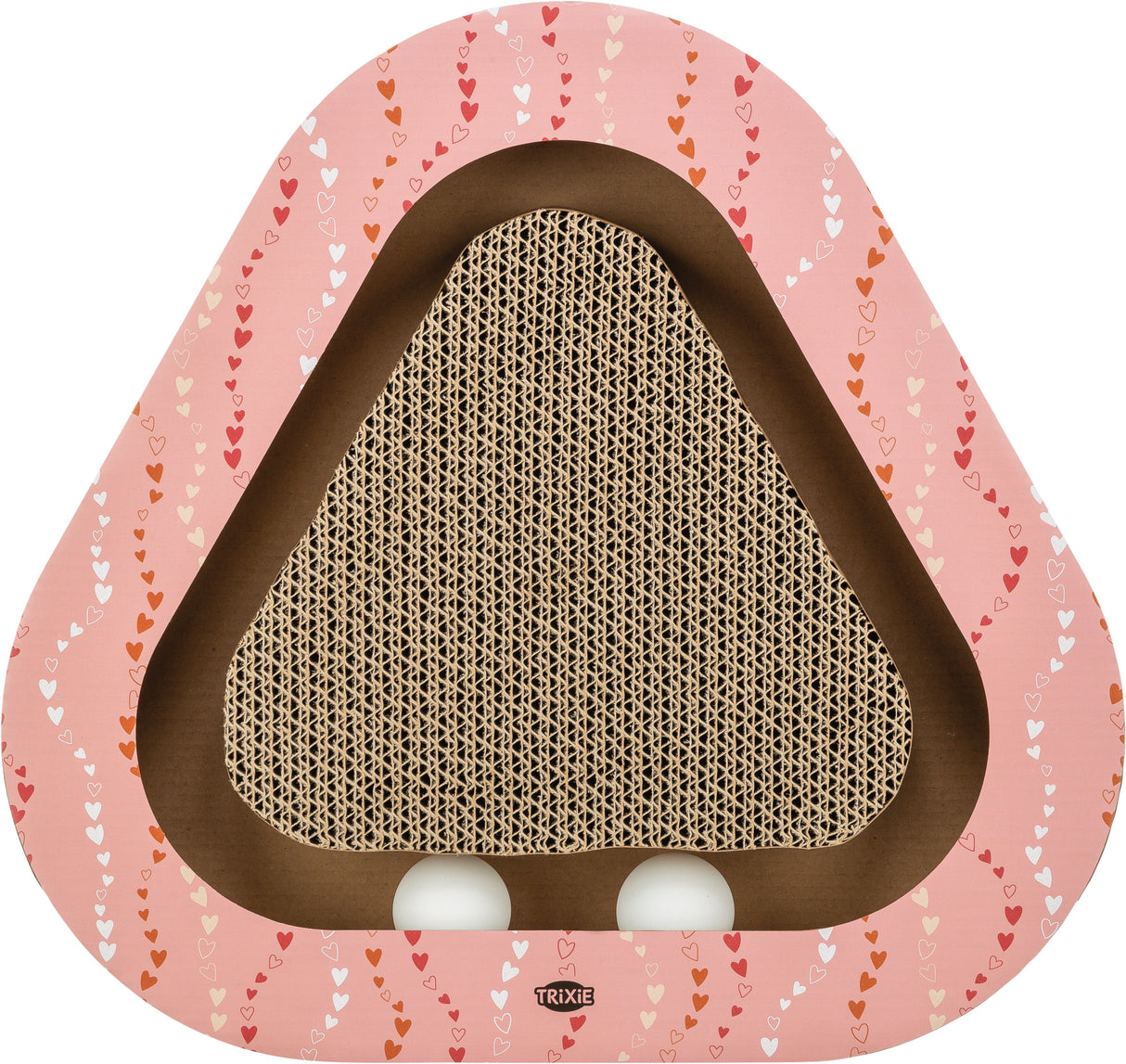 Kratzpappe, dreieckig, 36 × 5 × 36/36 cm