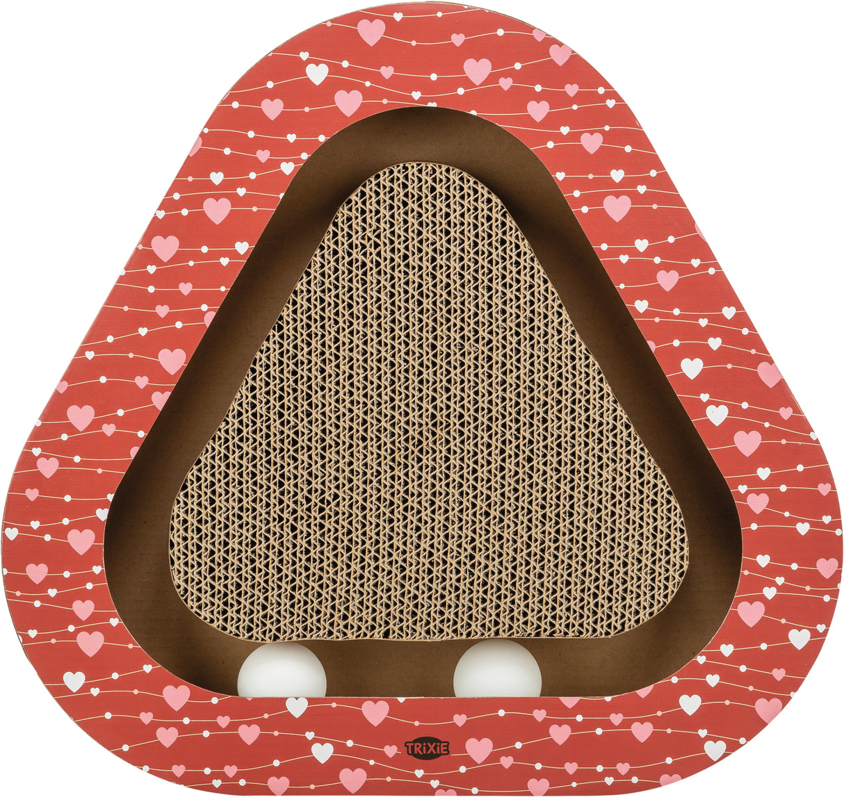 Kratzpappe, dreieckig, 36 × 5 × 36/36 cm