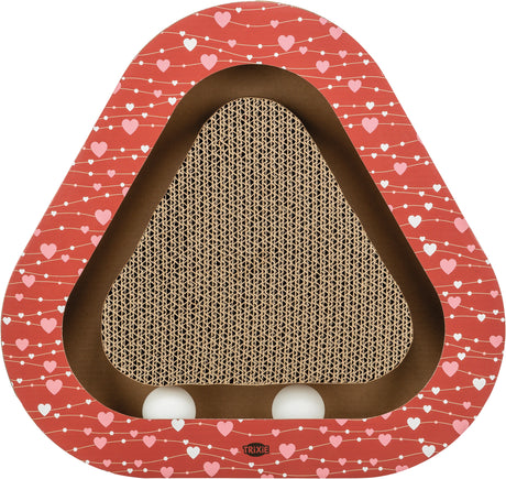 Kratzpappe, dreieckig, 36 × 5 × 36/36 cm