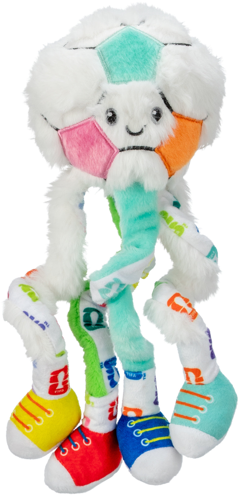 Trixie FIFA 2026 Fußball mit Füßen, 32 cm, weiss