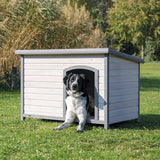 natura Hundehütte Classic Flachdach