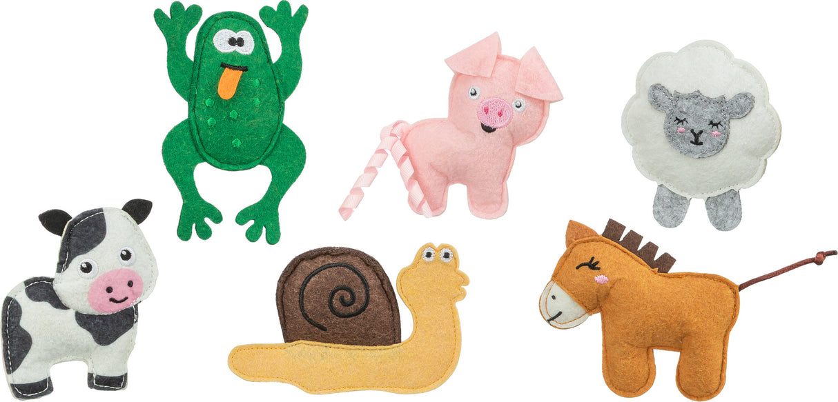 Farmtiere, Filz, Katzenminze, divers