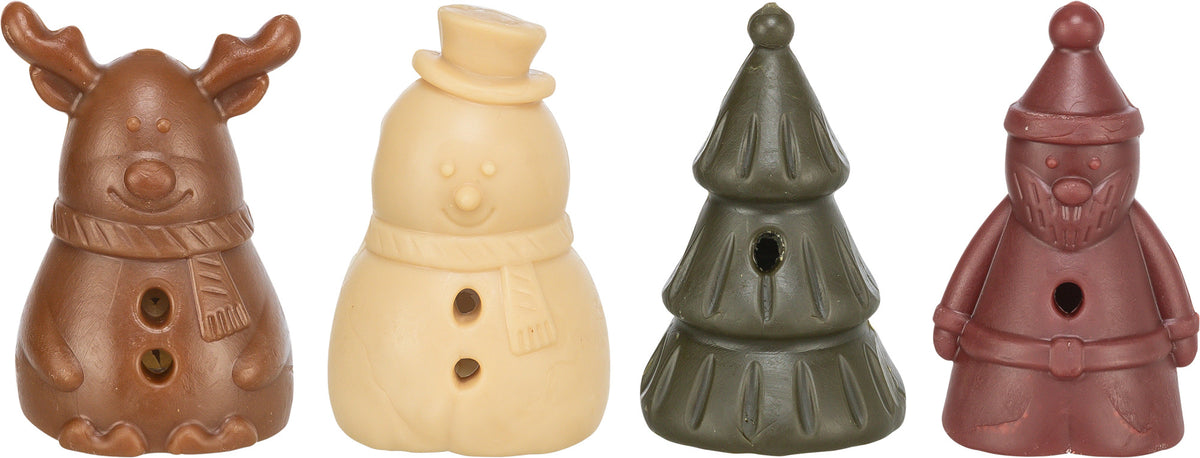 Xmas Figure Mix (Snowman, Reindeer, Tree, Santa), 65 g divers