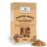 Paws & Patch GARTEN MENÜ Nr. 3 für Hunde 500g - Karotte, Kartoffel, Pastinake, Apfel, Brunnenkresse