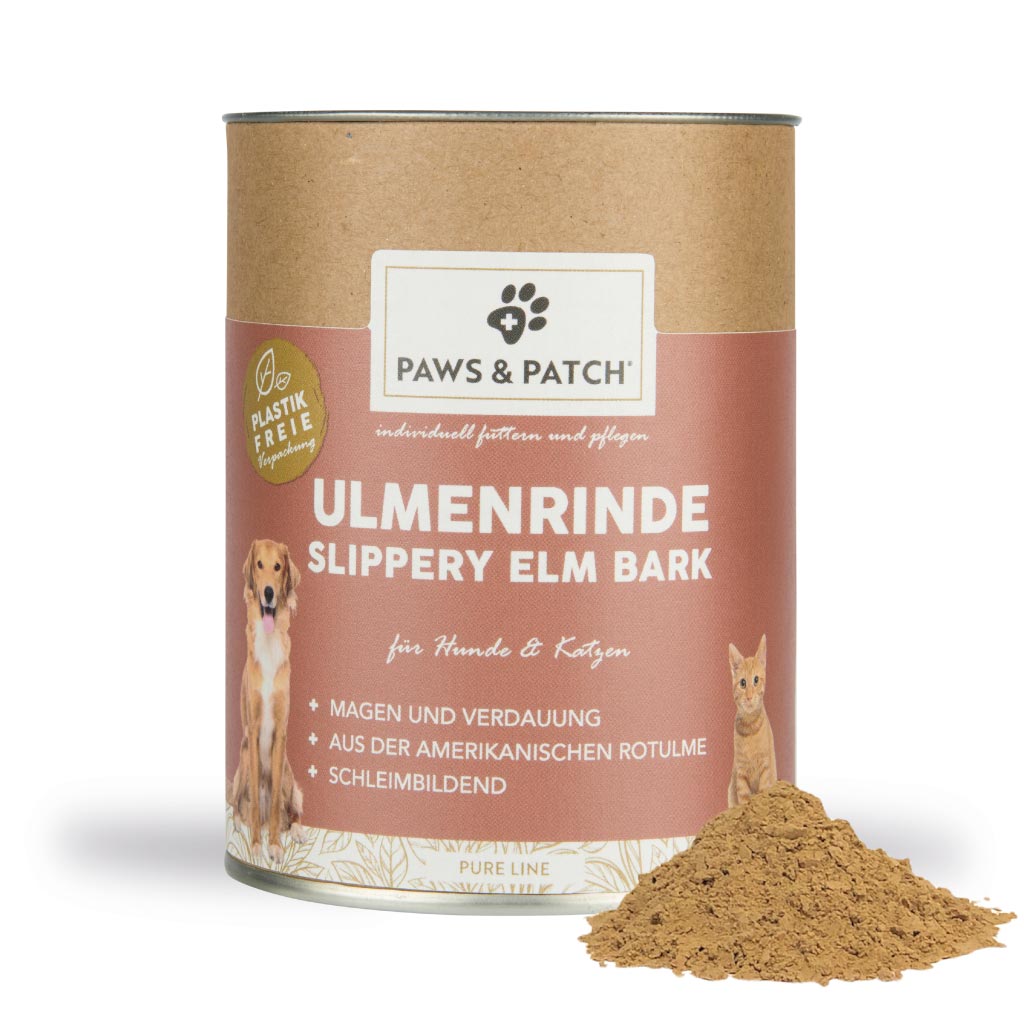 Paws & Patch ULMENRINDE Pulver für Hunde und Katzen