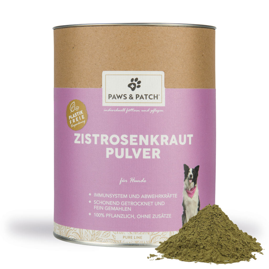 Paws & Patch ZISTROSENKRAUT Pulver für Hunde