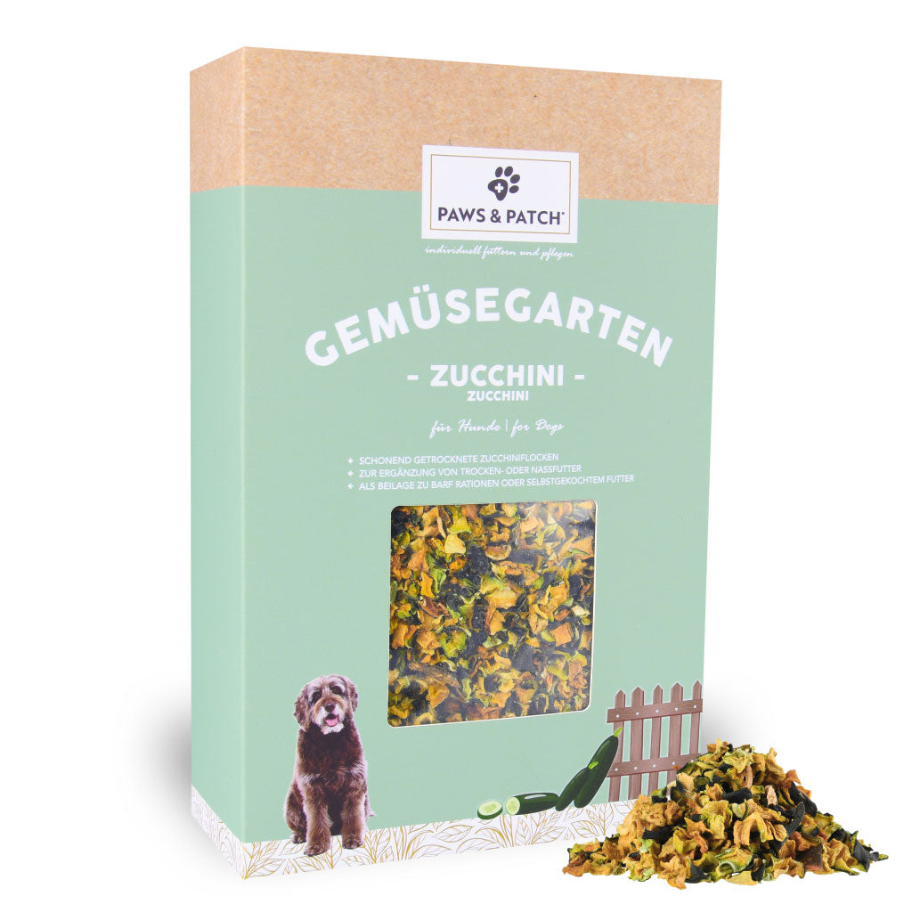 Paws & Patch ZUCCHINIFLOCKEN für Hunde
