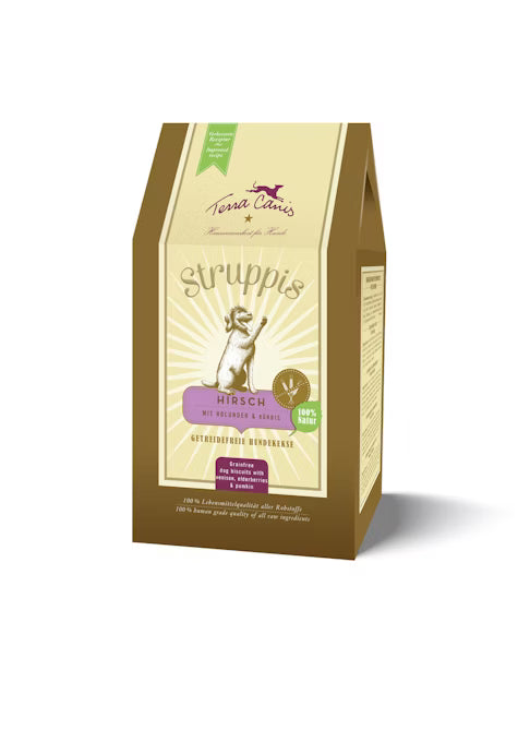 Terra Canis Struppis 375g Hundesnack Hirsch