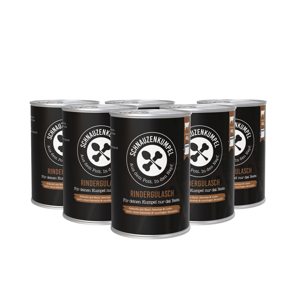 Schnauzenkumpel Rindergulasch