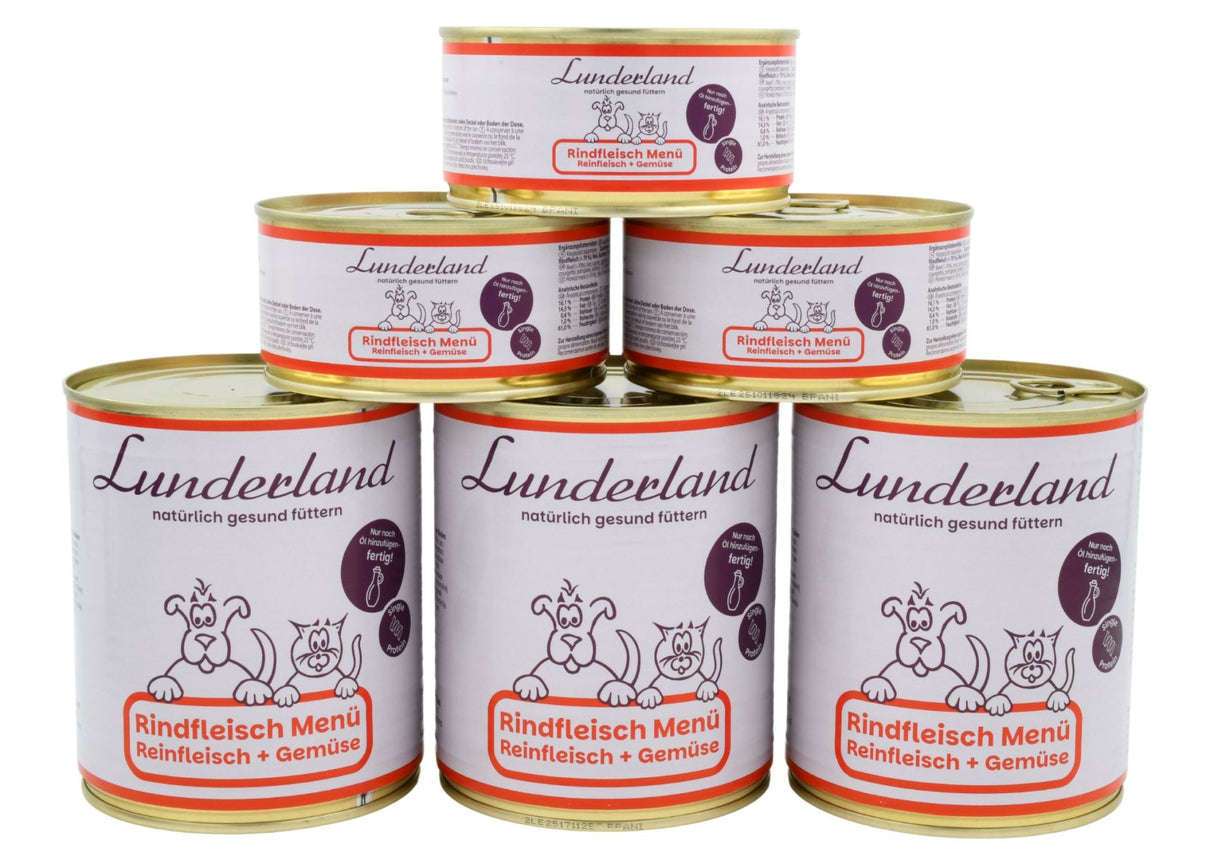 Lunderland Rindfleisch Menü