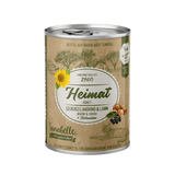 Sanabelle Heimat Dose Adult leckeres Landrind & Lamm + Maroni, Erbsen & Holunder