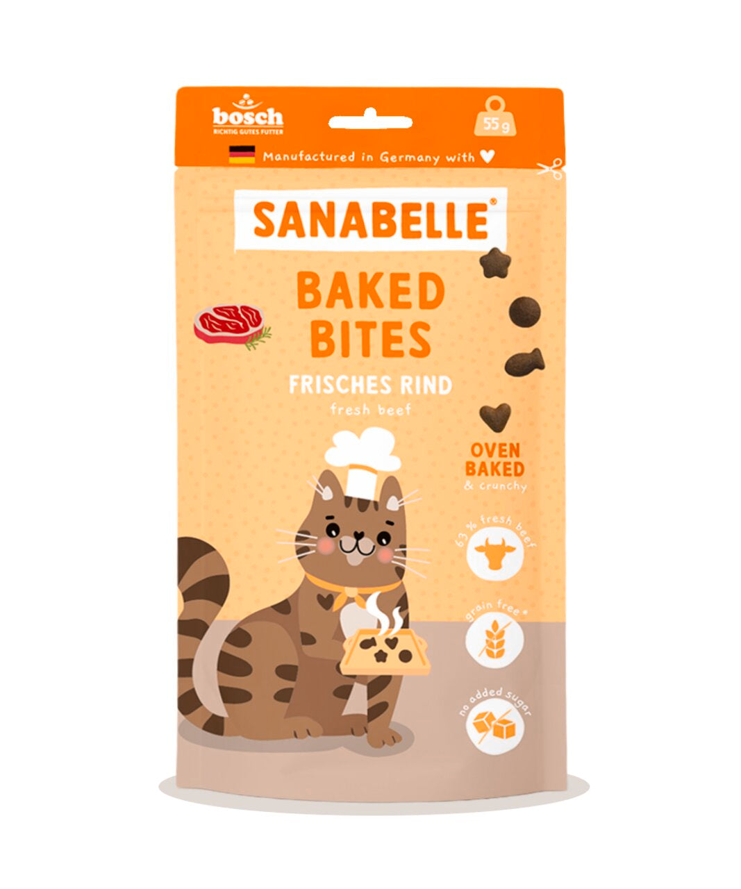 Sanabelle Baked Bites - frisches Rind