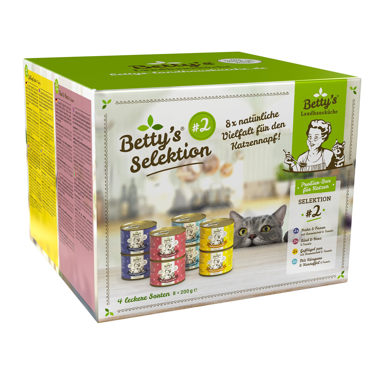 Betty's Landhausküche Selektion Nr. 2 (8 x 200g)