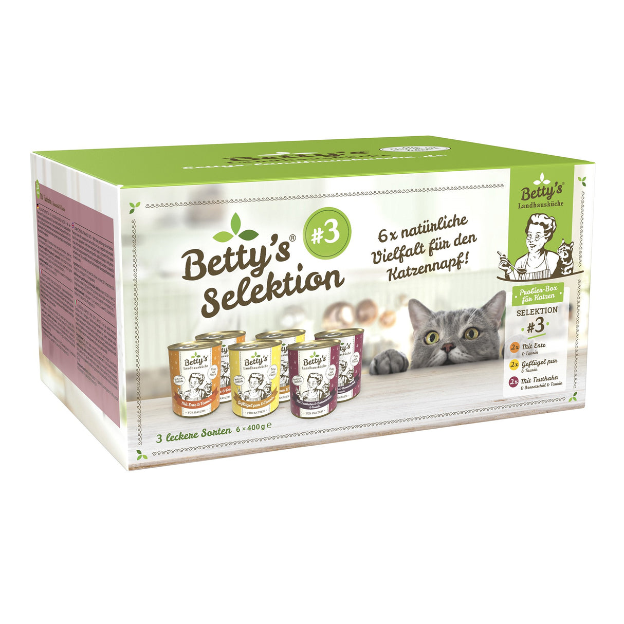 Betty’s Landhausküche Selektion Nr. 3 (6 x 400g)