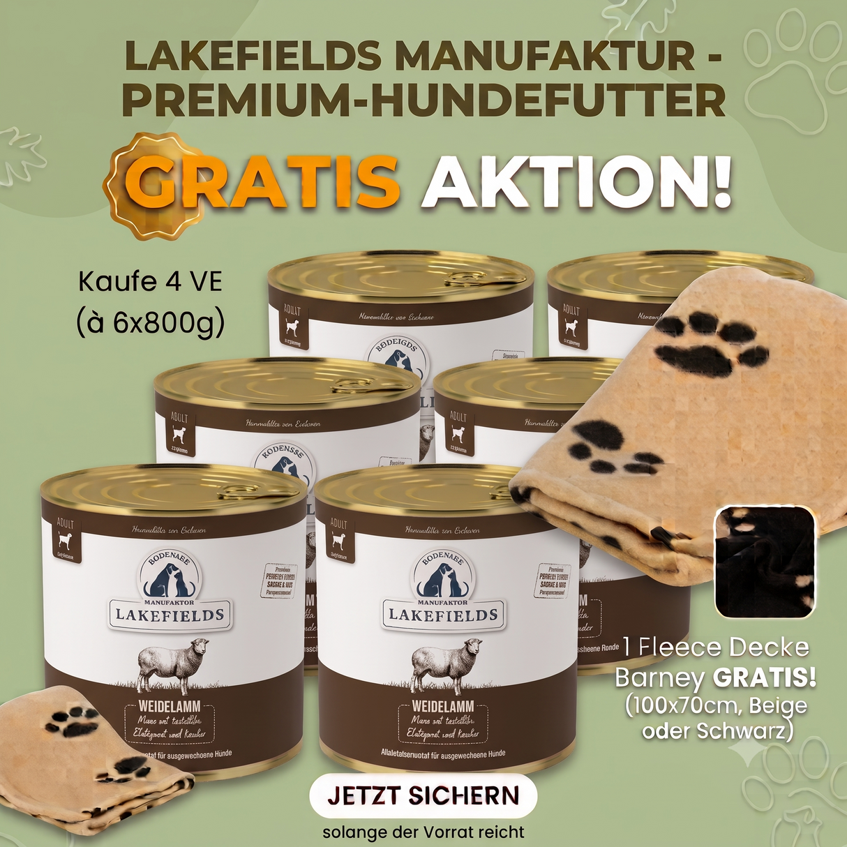Sparpaket Lakefields Lamm