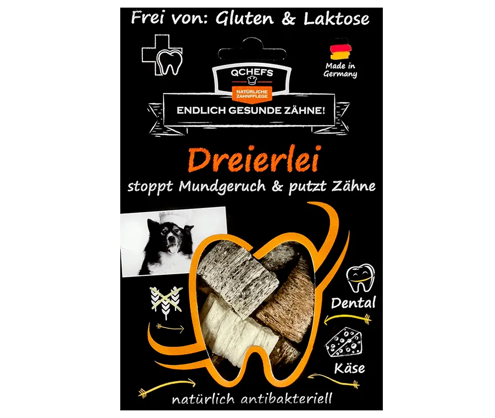 QChefs Dreierlei Käsesnacks