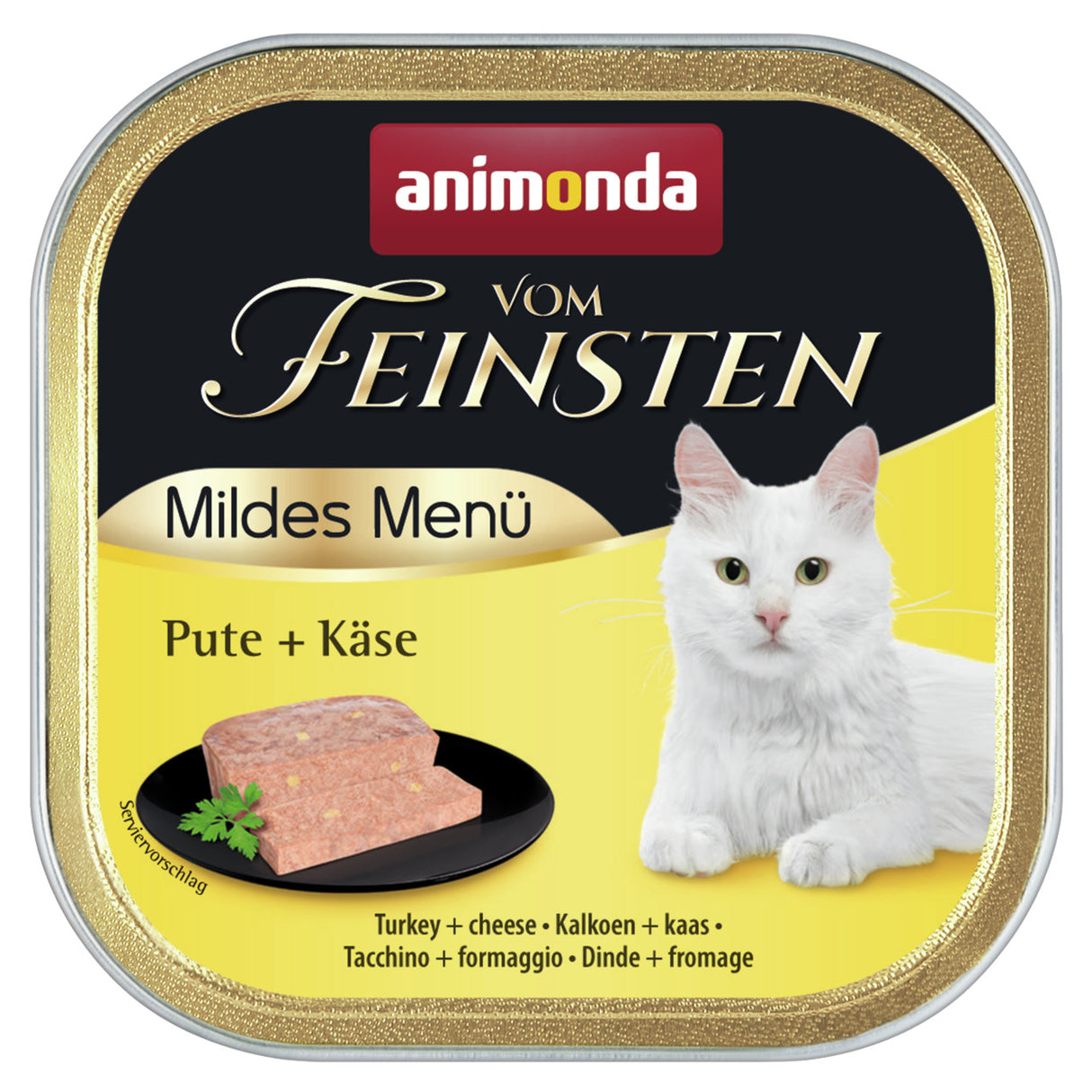 Animonda Vom Feinsten Adult Mildes Menü Pute + Käse