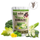 Freshe Schnauze knackig grünes Ackergemüse