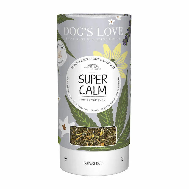 DOG'S LOVE KRÄUTER Super-Calm zur Beruhigung 100 g