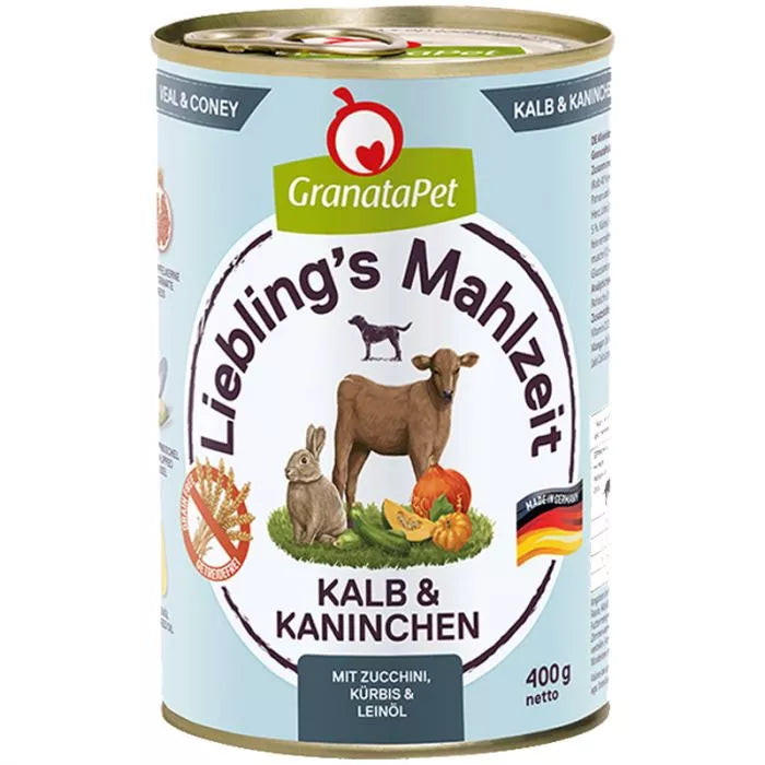 Granatapet Liebling ́s Mahlzeit Kalb & Kaninchen