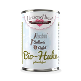 Herzenshund Bio-Huhn mit Bio-Zucchini - getreidefrei