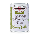 Herzenshund Bio-Huhn mit Kartoffel  - purinarm