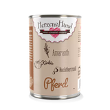 Herzenshund Pferd mit Amaranth - glutenfrei & hypoallergen