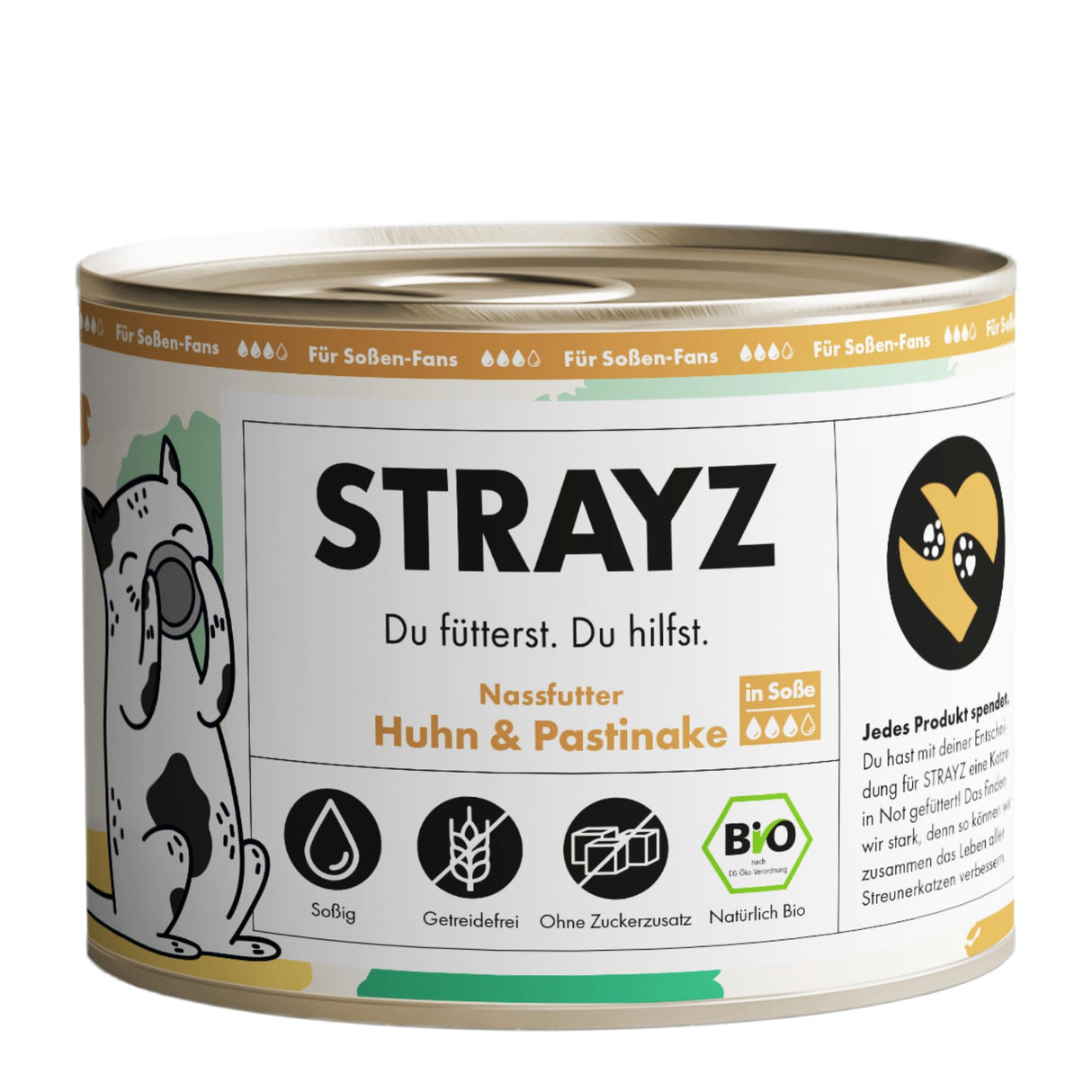 Strayz Huhn & Pastinake in Soße 200g