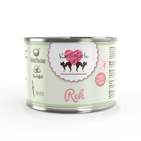 Katzenliebe Reh mit Bio-Kartoffel