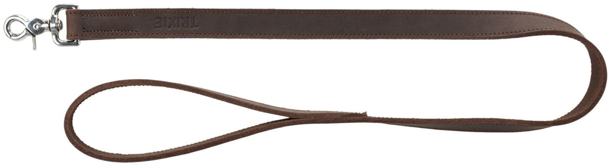 Rustic Fettleder-Halsband Nieten