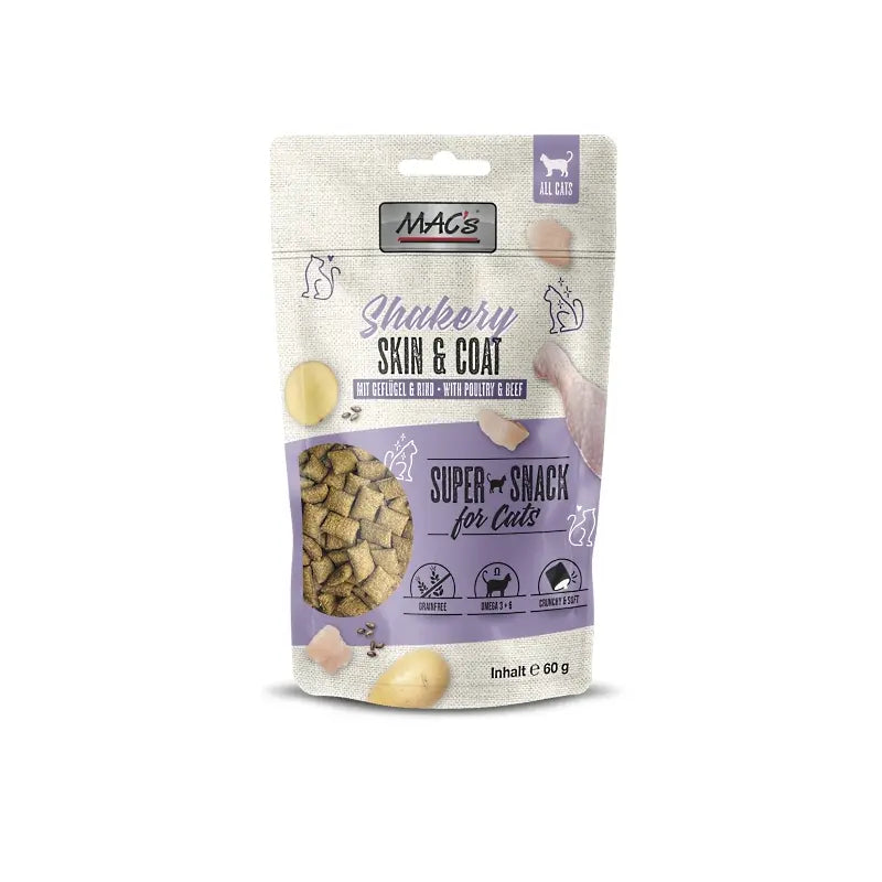 MAC's Cat Shakery Snacks Skin & Coat