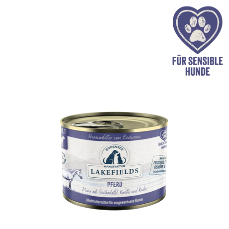 Lakefields Nassfutter-Menü Pferd