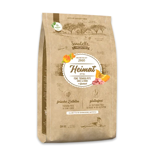 Sanabelle Heimat Kitten mit feiner Tierwohl-Pute MHD 01/26