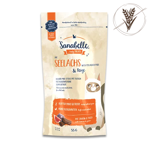 Sanabelle Cat Sticks Seelachs & Feige