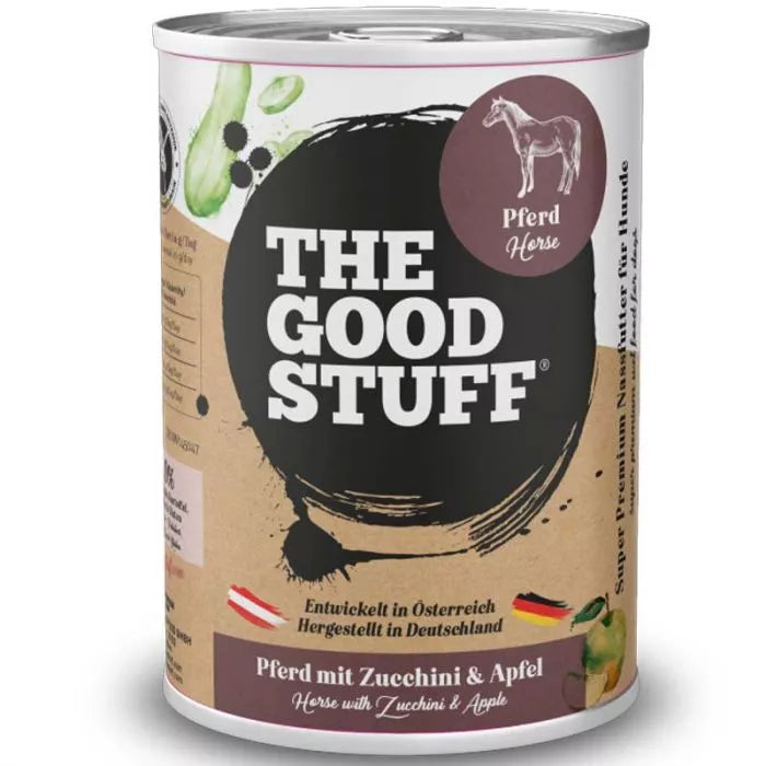 The Goodstuff Pferd mit Zucchini und Apfel