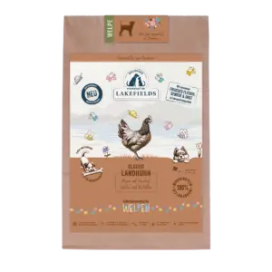 Lakefields Menü Welpen-Huhn