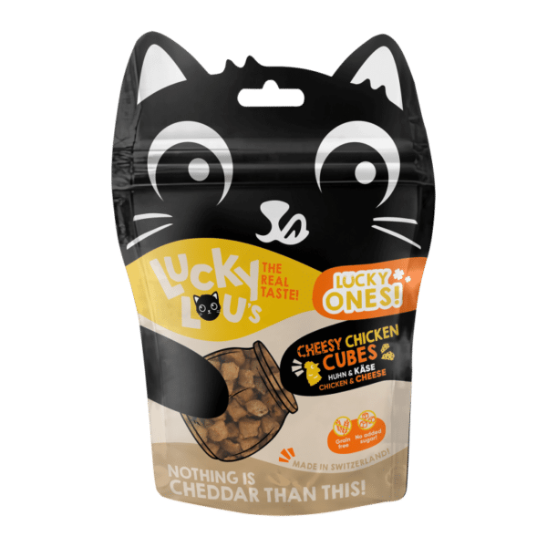 Lucky Lou Lucky Ones Cubes Käse & Huhn 80g