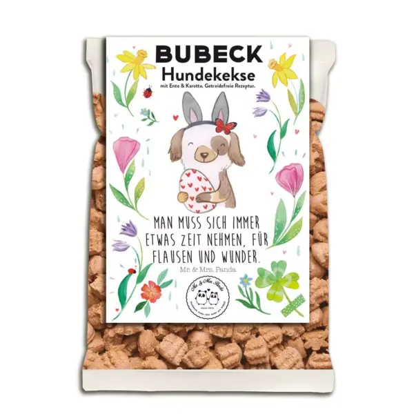 Bubeck Mr. & Mrs. Panda Frühlingskekse 210g | getreidefreie Hundekekse
