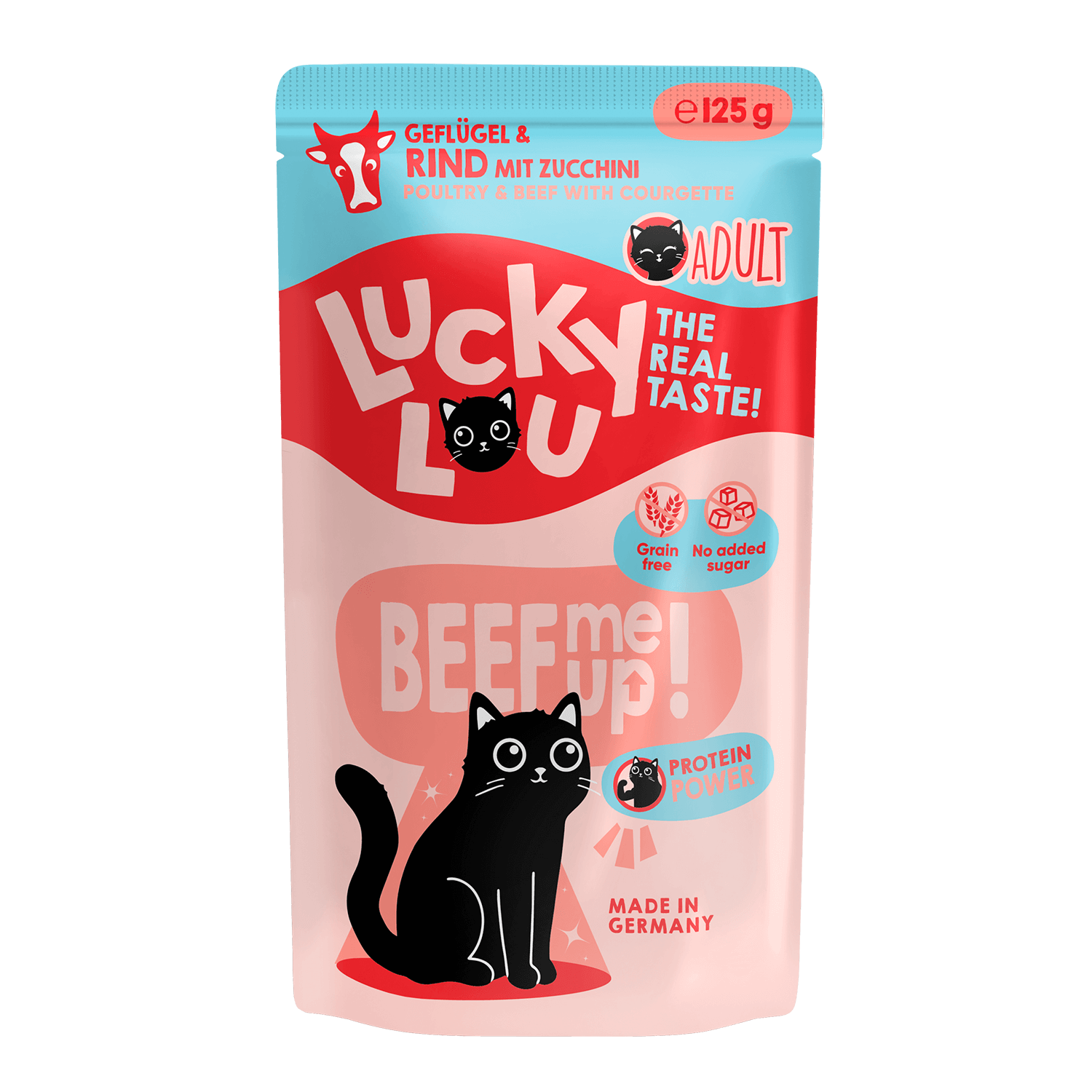 Lucky Lou® Lifestage Adult Geflügel & Rind 125g