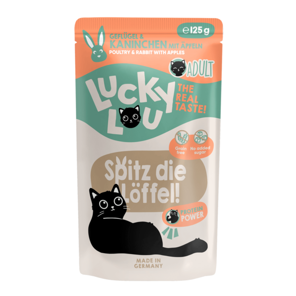 Lucky Lou® Lifestage Adult Geflügel & Kaninchen 125g